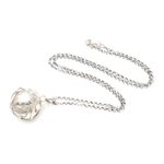 Sterling silver harmony ball necklace, 'Angel Call' - Balinese Sterling Silver Harmony Ball Necklace 20 Inch Chain