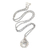 Harmonie-Kugel-Halskette aus Sterlingsilber - Herzmotiv-Amulett-Harmonie-Kugel-Halskette aus Sterlingsilber