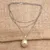 Sterling silver harmony ball necklace, 'Becoming' - Bali Harmony Ball Necklace Handcrafted of Sterling Silver (image 2c) thumbail