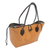 Leather accent rattan handle handbag, 'Black Summer Braids' - Handwoven Rattan Handbag with Black Leather Accents