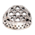 Men's sterling silver ring, 'Ancient Honeycomb' - Honeycomb-Like Sterling Silver Ring for Men thumbail