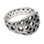 Men's sterling silver ring, 'Ancient Honeycomb' - Honeycomb-Like Sterling Silver Ring for Men (image 2d) thumbail