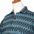 Handgestempeltes Herren-Baumwollhemd - Handgestempeltes Baumwollhemd für Herren mit Kragen