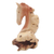 Wood sculpture, 'Horse Head' - Unique Benalu Wood Horse Head Statuette (image 2b) thumbail