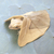 Hibiscus wood sculpture, 'Shy Frog' - Hibiscus Wood Sculpture of Frog Under Leaf (image 2b) thumbail