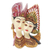 Wood wall sculpture, 'Kecak Janger Dancers' - Hand Carved and Painted Balinese Dancer Wall Sculpture (image 2a) thumbail