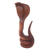 Wood sculpture, 'About to Strike' - Hand Carved Cobra Sculpture from Bali Artisan (image 2b) thumbail