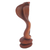 Wood sculpture, 'About to Strike' - Hand Carved Cobra Sculpture from Bali Artisan