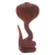 Wood sculpture, 'About to Strike' - Hand Carved Cobra Sculpture from Bali Artisan (image 2d) thumbail