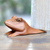 Wood door stop, 'Fanciful Frog' - Hand Carved Wood Frog Door Stop thumbail