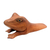 Wood door stop, 'Fanciful Frog' - Hand Carved Wood Frog Door Stop (image 2a) thumbail