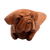 Wood doorstop, 'Pug Head' - Pug Doorstop Hand Carved from Wood (image 2b) thumbail