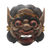 Wood mask, 'Bali Barong Bold' - Handmade Wood Mask from Bali in Good vs. Evil Theme (image 2a) thumbail
