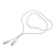 Sterling silver lariat necklace, 'Plain and Fancy' - Sterling Silver Lariat Style Necklace from Bali (image 2e) thumbail
