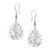 Sterling silver dangle earrings, 'Butterfly Breeze' - Handmade Silver Butterfly Dangle Earrings thumbail