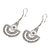 Sterling silver dangle earrings, 'Sacred Blossom' - Balinese Style Sterling Silver Dangle Earrings