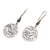 Sterling silver dangle earrings, 'Gentle Butterfly' - Butterfly Motif Earrings in Sterling Silver