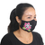 Rayon batik face masks, 'Vibrant Hibiscus' (set of 4) - 4 Hand-Painted Rayon Batik Contoured Face Masks (image 2c) thumbail