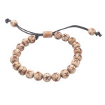 Beaded bracelet, 'Starry Night' - Artisan Crafted Beaded Bracelet from Bali