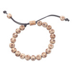 Beaded bracelet, 'Starry Night' - Artisan Crafted Beaded Bracelet from Bali