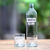Upcycled glass carafe set, 'Water is Life' - Upcycled Bottle Carafe and Glass Set Crafted in Bali thumbail