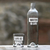 Upcycled glass carafe set, 'Water is Life' - Upcycled Bottle Carafe and Glass Set Crafted in Bali