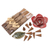 Aromatherapy boxed gift set, 'Red Rose' - Boxed Aromatherapy Incense Gift Set (image 2b) thumbail