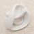 Ceramic oil warmer, 'Warm Feelings' - White Ceramic Sculptural Oil Warmer (image 2c) thumbail
