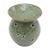 Calentador de aceite de cerámica - Calentador de aceite de cerámica verde Tropical Theme de Bali