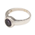 Amethyst solitaire ring, 'The Life Within' - Amethyst Solitaire Sterling Silver Ring (image 2e) thumbail