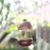 Coconut shell bird feeder, 'Kintamani House' - Handcrafted Coconut Shell Bird Feeder