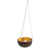 Coconut shell hanging planter, 'Clean Environment' - Hanging Coconut Shell Plant Pot