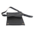 Leather waist bag, 'Cool Carrier in Black' - Handmade Black Leather Waist Bag (image 2e) thumbail