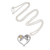 Citrin-Anhänger-Halskette, 'Serpentine Romance' - Schlangenmotiv Citrin-Anhänger-Halskette