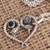 Onyx pendant necklace, 'Serpentine Romance' - Snake Pendant Necklace with Onyx Cabochon (image 2) thumbail