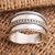 Sterling silver band ring, 'Natural Polish' - Unisex Sterling Silver Band Ring thumbail
