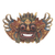 Máscara de madera - Máscara Balinesa de Madera de Acacia Pintada Rey de los Espíritus Barong