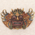 Wood mask, 'King of the Spirits' - Balinese Acacia Wood Painted Mask King of the Spirits Barong (image 2b) thumbail