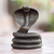 Wood catchall, 'Cobra Strike' - Carved Wood Cobra Catch-All (image 2) thumbail