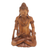Wood sculpture, 'Siddhartha Gautama' - Hand Carved Wood Sculpture of Siddhartha Gautama (image 2a) thumbail