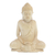 Escultura de madera - Buda meditando escultura de madera tallada a mano