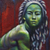 'Emancipation' - Original Oil and Acrylic Female Nude Portrait