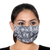 Cotton face masks, 'Wise as the Serpent' (set of 3) - 3 Snakeskin Print Single Layer Cotton Face Masks