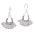 Sterling silver dangle earrings, 'Tendrils of Spring' - Balinese Sterling Silver Dangle Earrings (image 2a) thumbail