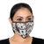 Cotton face masks, 'Batik Protection' (set of 3) - Set of 3 Cotton Face Masks with Elastic Ear Loops (image 2c) thumbail