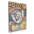 Wood wall panel, 'Buddha with Lotus in Silver' - Three Panel Wood Wall Panel Buddha with Lotus Silver (image 2b) thumbail