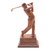 Holzskulptur, 'Golfer'. - handgeschnitzte Golfer-Skulptur