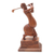 Escultura de madera - Estatuilla de madera de golfista balinés hecha a mano