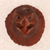 Wood wall sculpture, 'Eagle Eyes' - Hand Carved Suar Wood Eagle Head Wall Decor (image 2b) thumbail