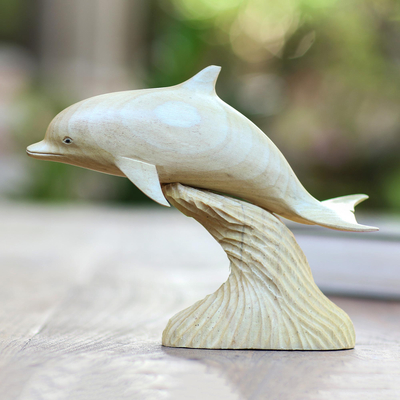 Dolphin Wind Spinner With Seashell Pendant Easy Installation